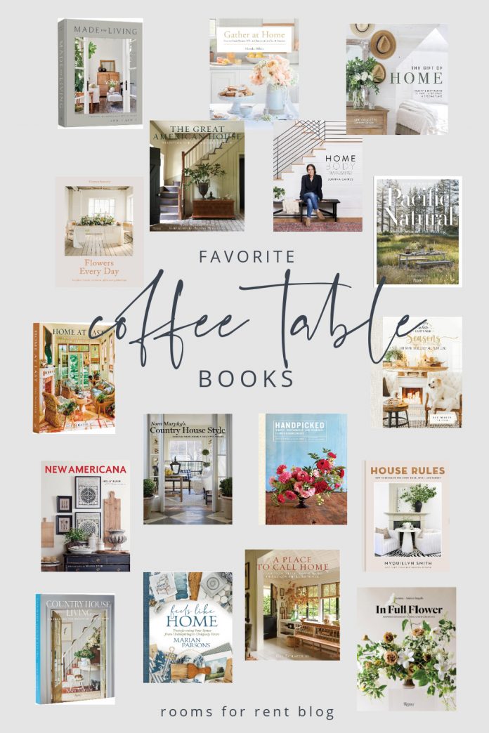 Favorite Coffee Table Books - Rooms For Rent blog