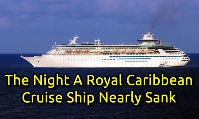 The Night A Royal Caribbean Cruise Ship Almost Sank Off The Coast Of St Maarten