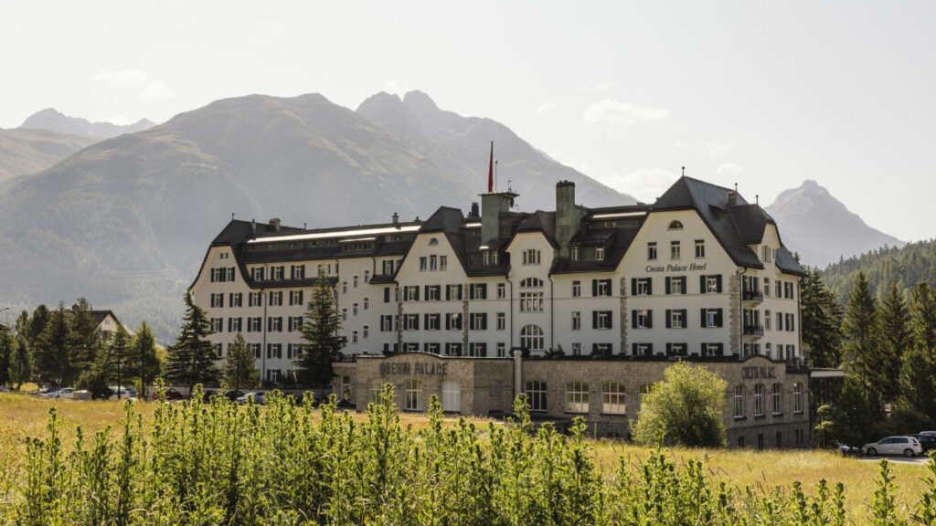 Cresta Palace Hotel, 4 star hotel in Celerina, Switzerland