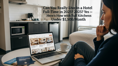 Can You Really Live in a Hotel Full-Time in 2025? Yes — Here’s How with Full Kitchens Under ,500/Month Can You Really Live in a Hotel Full-Time in 2025? Yes — Here’s How with Full Kitchens Under ,500/Month