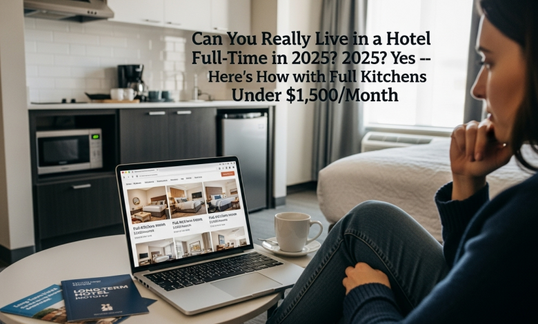 Can You Really Live in a Hotel Full-Time in 2025? Yes — Here’s How with Full Kitchens Under ,500/Month Can You Really Live in a Hotel Full-Time in 2025? Yes — Here’s How with Full Kitchens Under ,500/Month