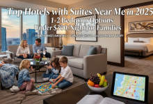 Top Hotels with Suites Near Me in 2025: 1-2 Bedroom Options Under 0/Night for Families